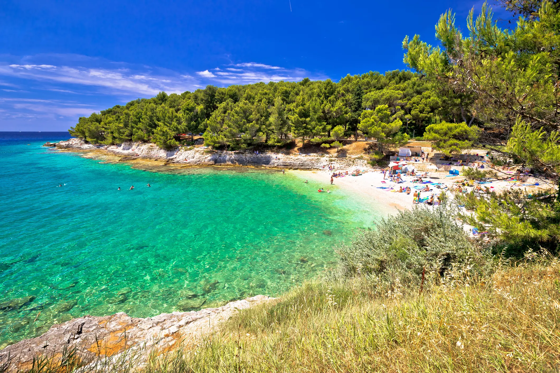 Beach in Pula