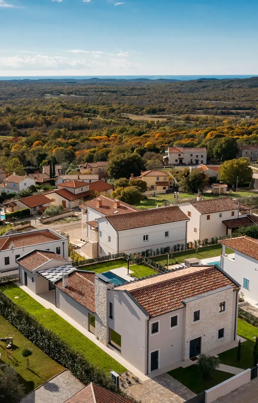 View around the villa